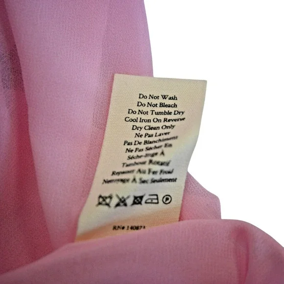 LoveShackFancy Silver and Pink Mini Skirt - Picture 5 of 5